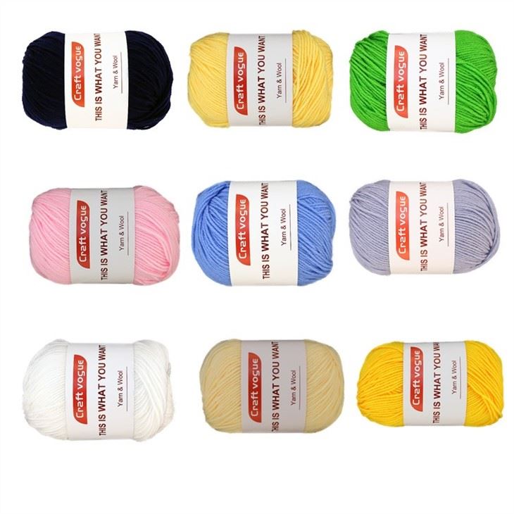 premium acrylic yarn